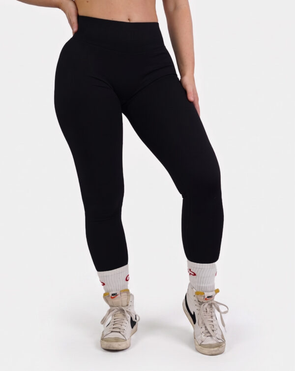 Effortless Contour Leggings – True Black tweede afbeelding