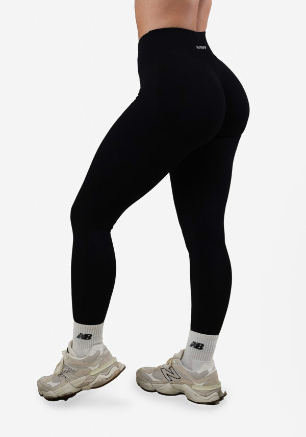 V-Waist Effortless Leggings – Midnight tweede afbeelding