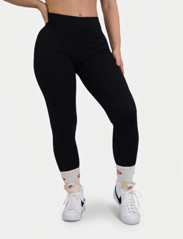 Effortless Contour Leggings – True Black tweede afbeelding