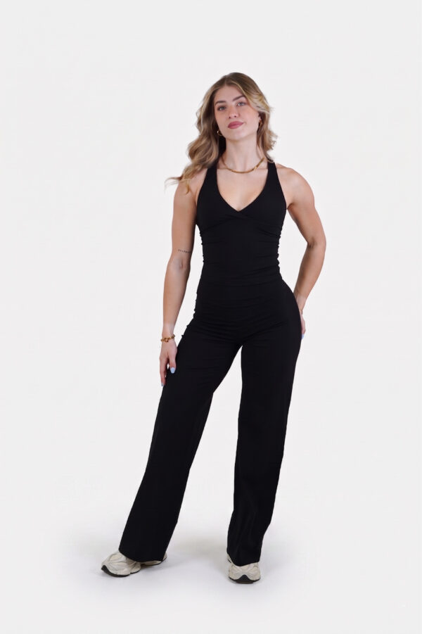 Sculpt Straight Leggings – Onyx (Regular)