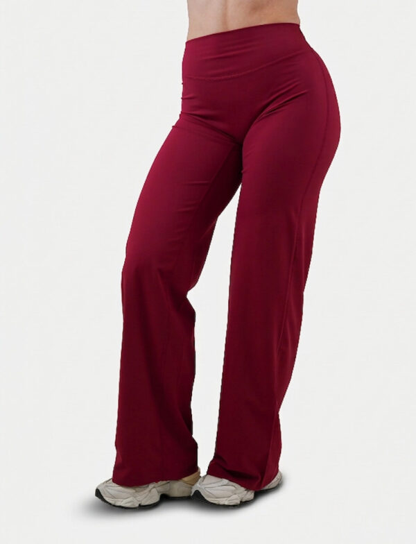 Sculpt Straight Leggings – Deep Berry (Regular) tweede afbeelding