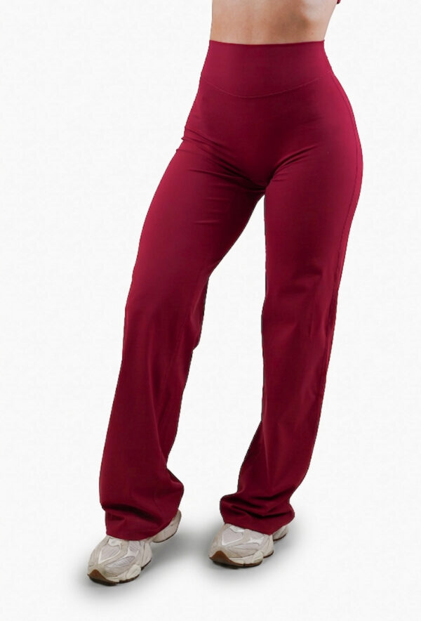 Sculpt Straight Leggings – Deep Berry (Tall) tweede afbeelding
