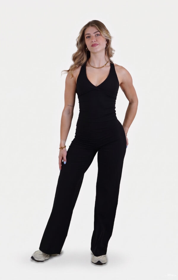Sculpt Straight Leggings – Onyx (Regular)