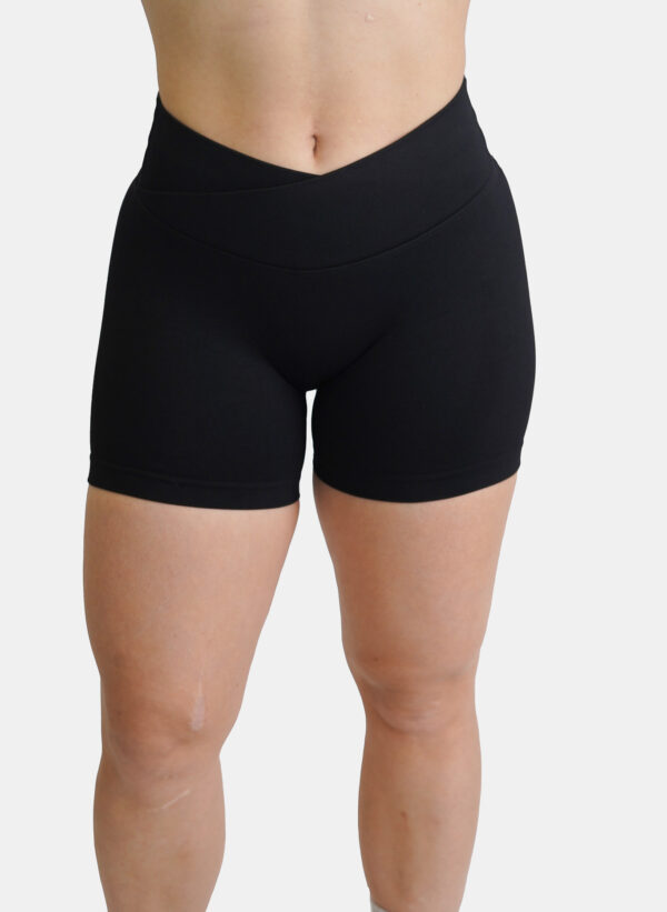 V-Waist Effortless Shorts – Midnight tweede afbeelding