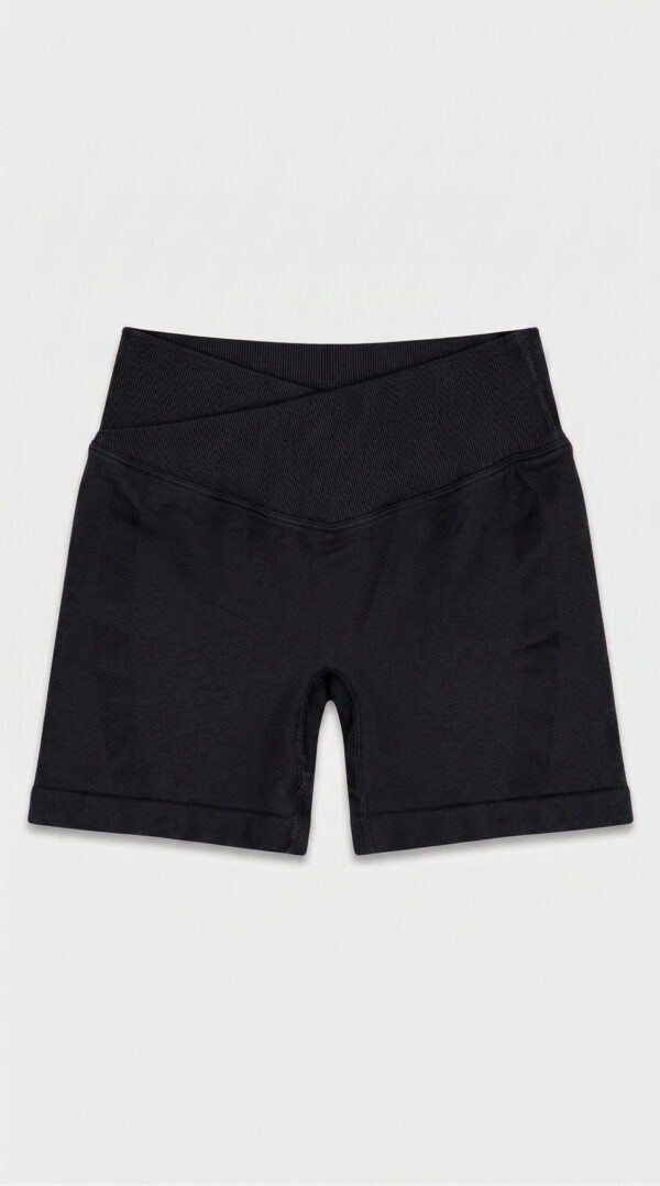 V-Waist Effortless Shorts – Midnight tweede afbeelding