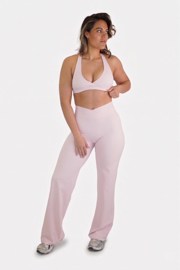V-Waist Straight Leg – Light Pink (Tall)