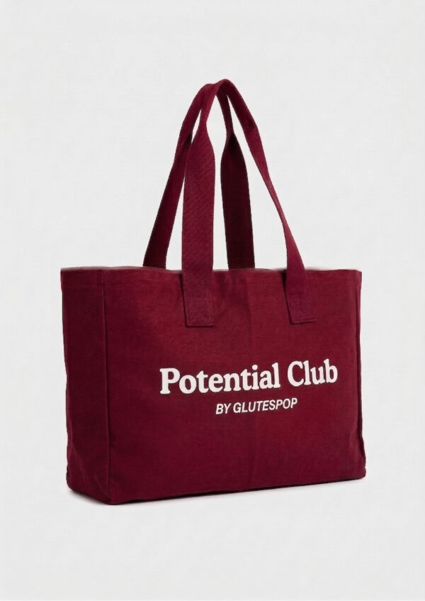 Classic Gym Tote – Burgundy