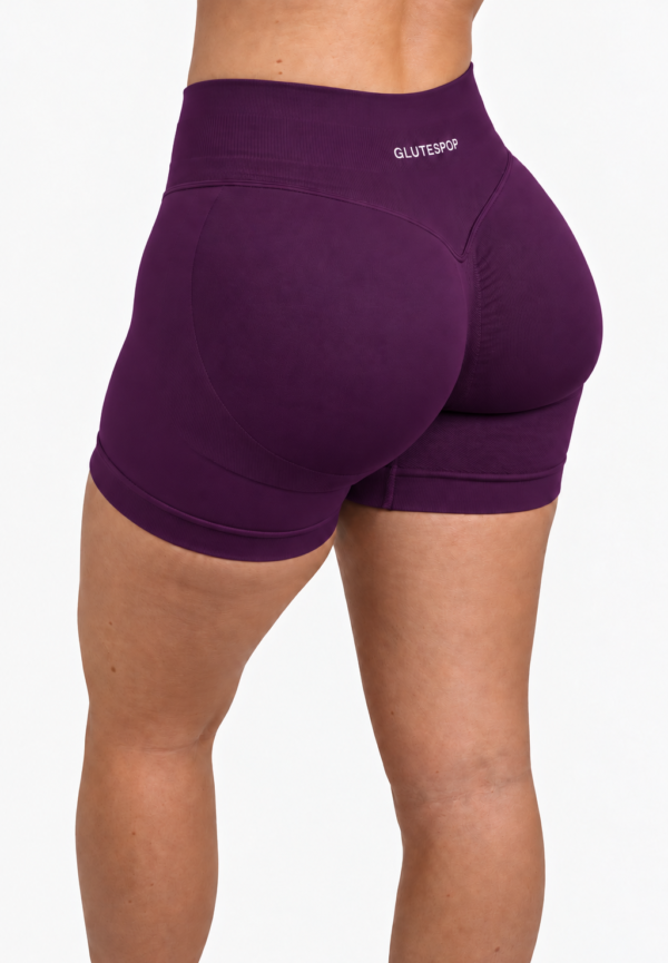 Effortless Contour Shorts – Dark Plum
