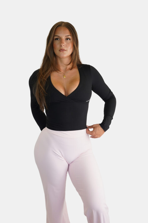Sculpt Crossed Long Sleeve – Midnight