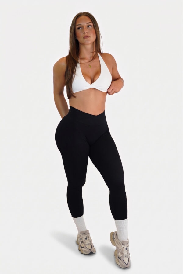 V-Waist Effortless Leggings – Midnight