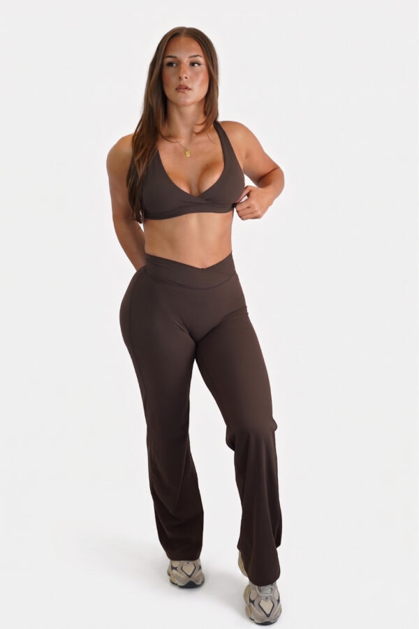 V-Waist Straight Leg – Espresso (Tall)