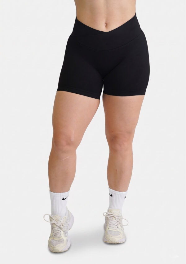 V-Waist Effortless Shorts – Midnight