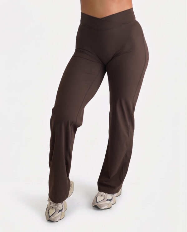 V-Waist Straight Leg – Espresso (Tall) tweede afbeelding