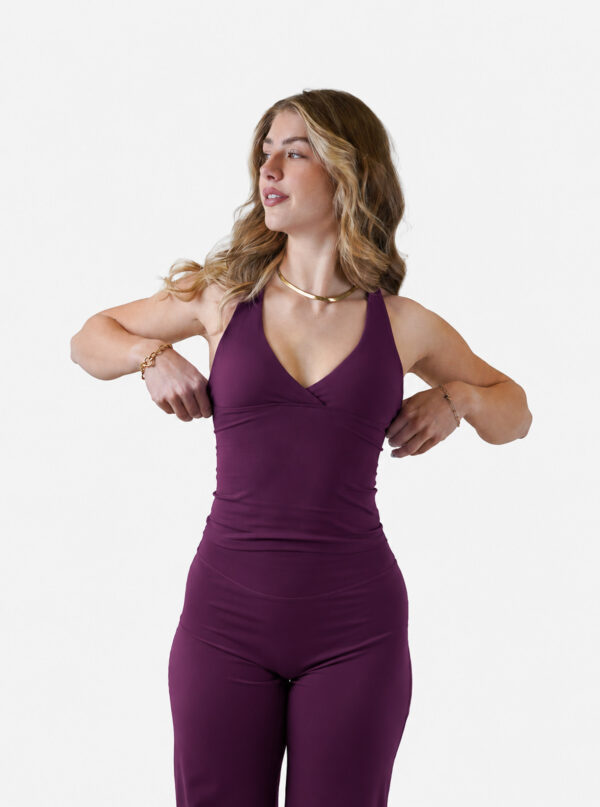 Sculpt Signature Top – Plum