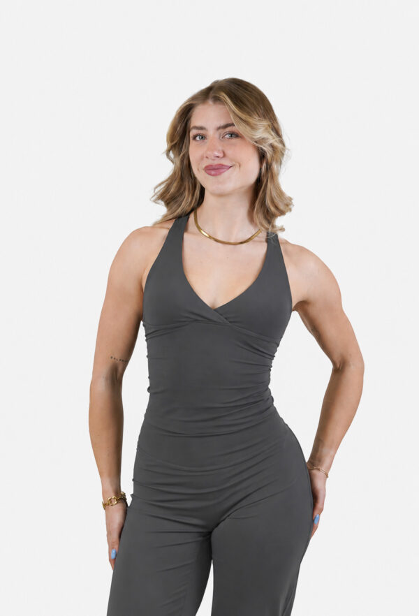 Sculpt Signature Top – Charcoal